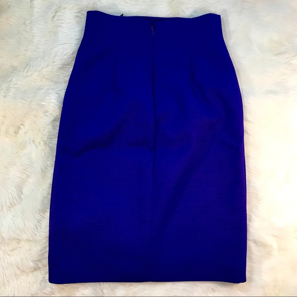 NWOT Versace Ribbed High Waisted Pencil Skirt - Picture 4 of 8